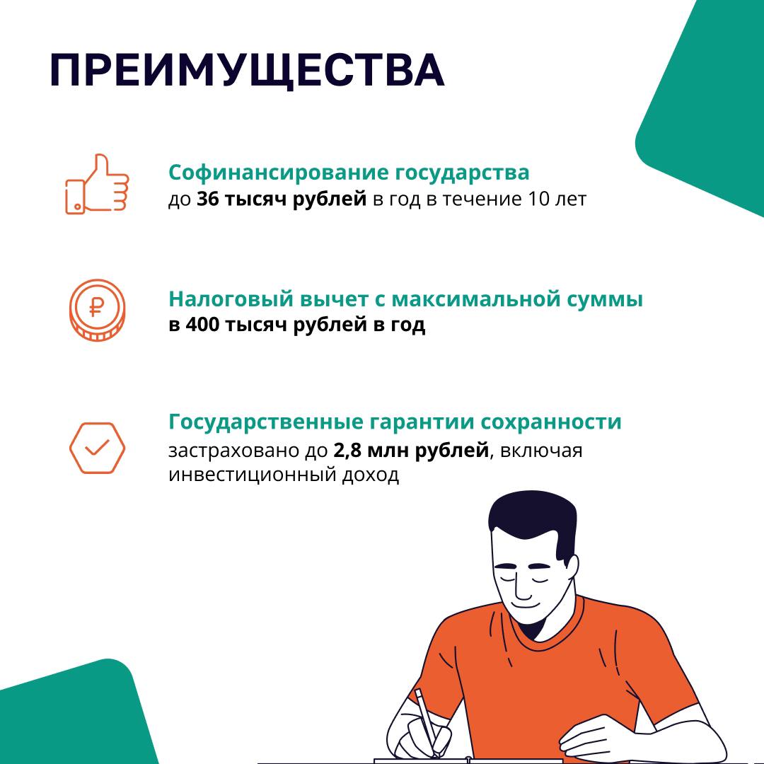 ️ С 1 января 2024 г. в России заработала программа долгосрочных сбережений.